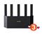 Tenda TE3L BE3600 WiFi 7 Mesh Router, 3570 Mb/s, 3x GWAN / GLAN, IPv6, VPN, WPA3, Wi-Fi+, CZ app