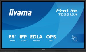 65" iiyama TE6513A-B1AG:IPS,4K,40P,EDLA