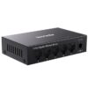 Tenda TEG1005M - 5x 10/100/1000 Mbps Kovový Switch, Fanless - bez ventilátorů, ochrana 6 kV