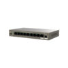 Tenda TEG1110PF-8-102W PoE+ AT switch 8xPoE 802.3af/at + Uplink RJ45 + SFP port, 92W, PoE+, fanless
