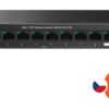 Tenda TEG1110PF-8-120W PoE+ AT switch 8xPoE 802.3af/at + Uplink RJ45 + SFP port, 110W, PoE+, fanless