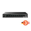 Tenda TEG1110PF-8-120W PoE+ AT switch 8xPoE 802.3af/at + Uplink RJ45 + SFP port, 110W, PoE+, fanless