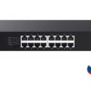 Tenda TEG1120P-16-150W PoE+ Gigabit switch 16x 1Gb/s PoE+ 802.3af/at + 2x SFP + 2x RJ45, 135W, Rack