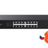 Tenda TEG1120P-16-250W PoE+ Gigabit switch 16x 1Gb/s PoE+ 802.3af/at + 2x SFP + 2x RJ45, 230W, Rack