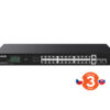 Tenda TEG1128P-24-250W PoE+ Gigabit switch 24x 1Gb/s PoE+ 802.3af/at + 2x SFP + 2x RJ45, 230W, Rack