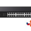 Tenda TEG1128P-24-250W PoE+ Gigabit switch 24x 1Gb/s PoE+ 802.3af/at + 2x SFP + 2x RJ45, 230W, Rack