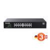 TEG2216D_1_ger Tenda TEG2216D Websmart L2 cloud managed switch, 16x 10/100/1000 Mbps, Kov, Fanless-bez ventilátorů