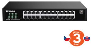 TEG2224D_1_cz-kopie_s Tenda TEG2224D Websmart L2 cloud managed switch, 24x 10/100/1000 Mbps, Kov, Fanless-bez ventilátorů