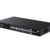 Tenda TEG2228P-24-410W Gigabit PoE+ Websmart L2 Cloud switch 370W, 24x 1Gb/s PoE+,2xRJ45,2xSFP, Rack