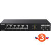Tenda TEM2007X - Multi-gigabit switch, 5x 2.5G RJ45 + 2x 10G SFP+ port, MAC 16K, ochrana 6kV