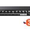 Tenda TEM2010X - Multi-gigabit switch, 8x 2.5G RJ45 + 2x 10G SFP+ port, MAC 16K, ochrana 6kV