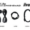 TExx12MIS-BxAG-cables 75" iiyama TE7512MIS-B4AG:IPS,4K,40P,USB-C