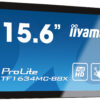 15,6" iiyama TF1634MC-B8X: IPS, FullHD, capacitive, 10P, 450cd/m2, VGA, DP, HDMI, IP65, černý