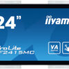 24" iiyama TF2415MC-B2: VA, FullHD, capacitive, 10P, 350cd/m2, VGA, DP, HDMI, černý
