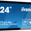 24" iiyama TF2415MC-B2: VA, FullHD, capacitive, 10P, 350cd/m2, VGA, DP, HDMI, černý