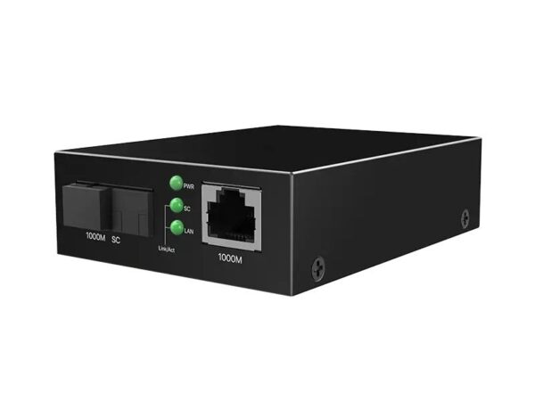 Tenda TFC300A Gigabit Media Converter WDM, SM, Tx 1550nm, Rx 1310nm, 1x SC (UPC), 1x GLAN, 3 km