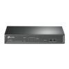 TP-link  TL-SF1008LP 8x10/100 (4xPOE) 41W Desktop kovový CCTV Switch