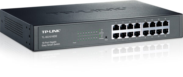 1-1 TP-Link TL-SG1016DE 16x Gigabit Fanless Easy Smart Switch