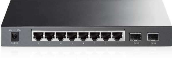 TL-SG2210PUN1.0-B TP-Link TL-SG2210P 8xGb 61W POE Smart switch,2xSFP Omada SDN