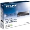 TL-SG2210PUN_1.0-315x240x70mm-7022501604 TP-Link TL-SG2210P 8xGb 61W POE Smart switch,2xSFP Omada SDN