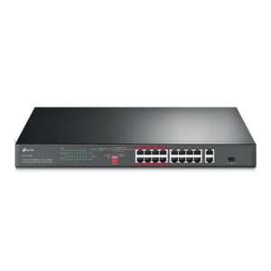 TL-SL1218P-UN-1.0_Overview_01_large_1595313904832w_s TP-Link TL-SL1218P 16xFE POE+ 150W 2xGb nonPOE,1xSFP CCTV switch
