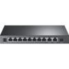 TL-SL1311MP-UN-_1.0-B_ TP-Link TL-SL1311P 8xFE POE+ 65W 3xGb nonPOE,1xSFP CCTV switch