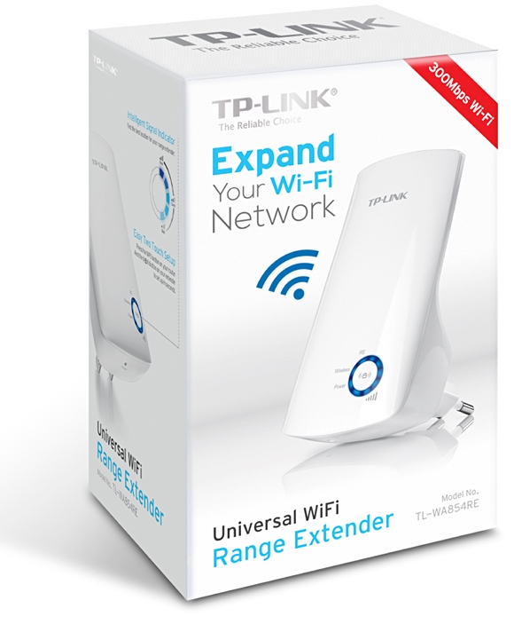 打印 TP-Link TL-WA854RE 300Mbps univerzální bezdrátový extender 300 Mbit/s