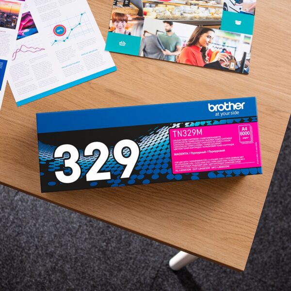 TN329M_Desktop-1 Brother TN-329M, toner magenta, 6 000 str.