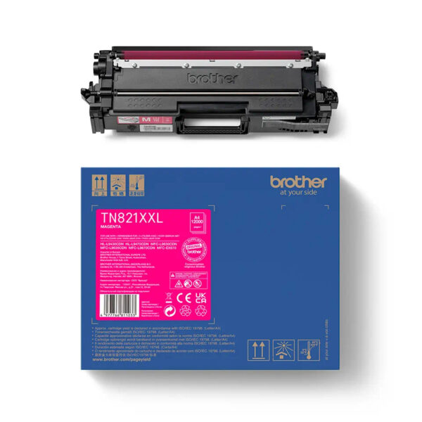 TN821XXLM_right Brother TN-821XXLM, toner magenta, 12 000 str.