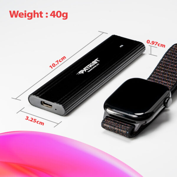 TRANSPORTER_LITE_Content_E-3 Patriot TRANSPORTER Lite/512GB/SSD/Externí/Černá/3R