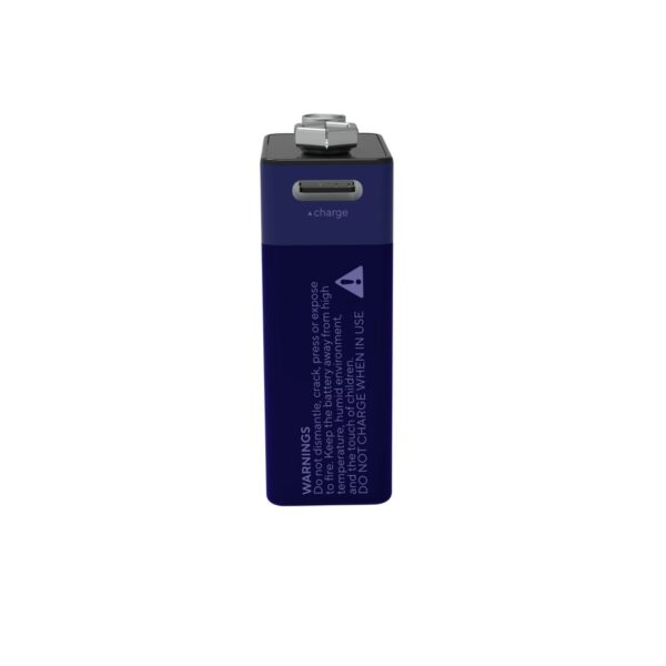 TRUST-9V-ReBattery-USB-Cd TRUST USB-C RECHARGEABLE BATTERY - 9V