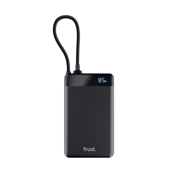 TRUST-Fiera-25880d TRUST FIERA 10.000 POWERBANK FIXED CABLE