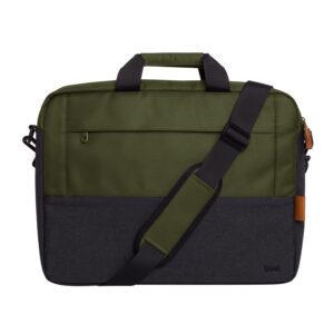 TRUST LISBOA 16" LAPTOP BAG - GREEN