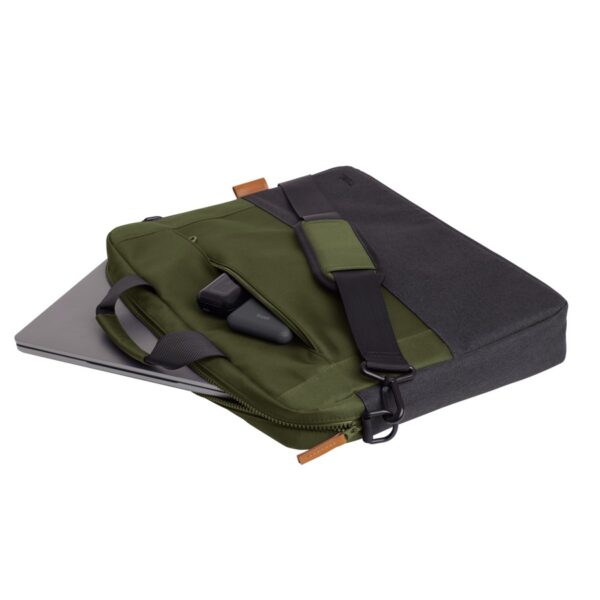 TRUST LISBOA 16" LAPTOP BAG - GREEN