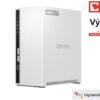QNAP TS-233 (4core 2,0GHz + NPU, 2GB DDR4 RAM, 2x SATA, 1x GbE, 1x USB 2.0, 1x USB 3.2)