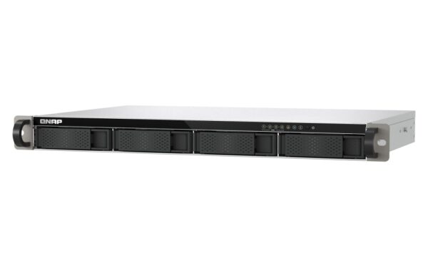QNAP TS-433eU (4core 2,0GHz, NPU / 4GB RAM / 4x SATA / 2x 2,5GbE / 2x USB 3.2 / malá hloubka)
