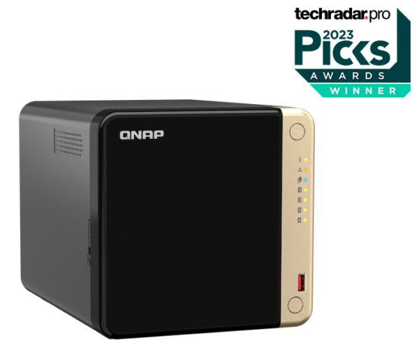 QNAP TS-464-8G (4core 2,9GHz, 8GB RAM, 4xSATA, 2x M.2 NVMe slot, 1xPCIe, 1xHDMI 4K, 2x2,5GbE, 4xUSB)