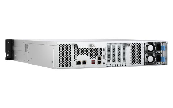 QNAP TS-h1277AXU-RP-R5-16G (Ryzen Pro 5,1GHz, ZFS, 16GB DDR5 RAM, 12x SATA, 2x 2,5GbE, 2x 10GbE)