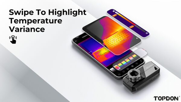 TS001_1000_07 TOPDON termální infra kamera TS001/256x192/Windows/Android/zorné pole 13°x10°/USB-C/