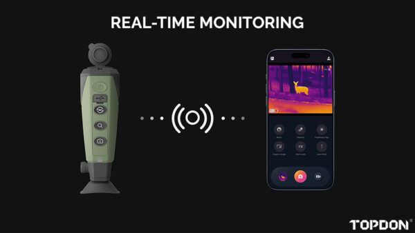 TS004_1000_04 TOPDON termovizní monokulár TS004/dosah 410m/OLED 1024x768/5000mAh/50Hz/IP67