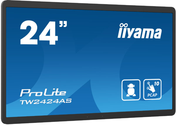 TW2424AS-B1-20- 24" iiyama TW2424AS-B1: PCAP, Android 12,FHD