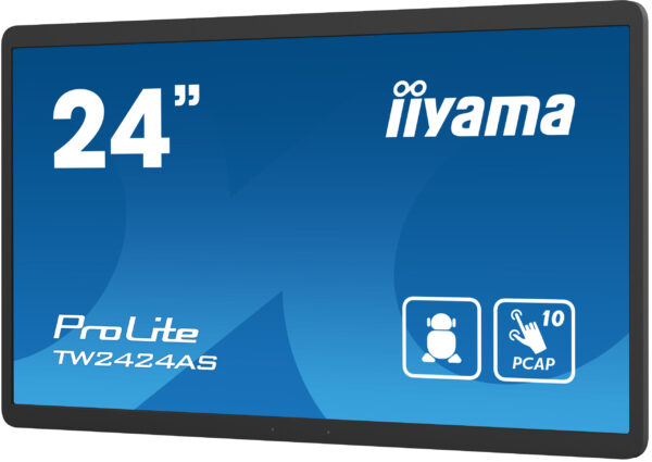 TW2424AS-B1-30- 24" iiyama TW2424AS-B1: PCAP, Android 12,FHD