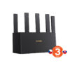 Tenda TX12L Pro AX3000 WiFi 6 Mesh Router, 1x GWAN, 3x GLAN, IPv6, 5x 6dBi, WPA 3, CZ app