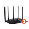 Tenda TX2 Pro AX1500 WiFi6 Router, 1x GWAN, 3x GLAN, IPv6, 5x 6dBi anténa, WPA3, CZ App