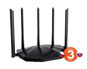 TX2-Pro_001za2_s Tenda TX2 Pro AX1500 WiFi6 Router, 1x GWAN, 3x GLAN, IPv6, 5x 6dBi anténa, WPA3, CZ App