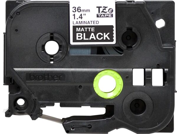 TZEM365_1 Brother TZEM365, bílá/černá, 36mm