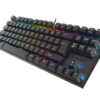 Genesis herní mechanická klávesnice THOR 303/TKL/RGB/Outemu Red/Drátová USB/CZ-SK layout/Černá