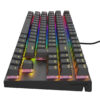 Genesis tichá herní klávesnice THOR 303/TKL/RGB/Outemu Peach/Drátová USB/CZ-SK layout/Černá