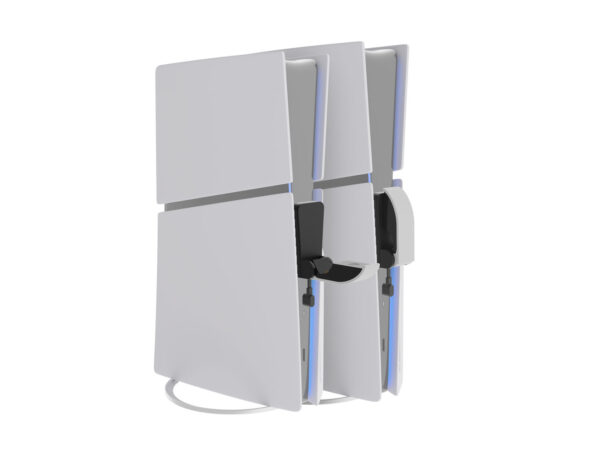 Gamepad nabíječka Genesis TIN 305 pro konzoli PS5 SLIM, černo-bílá