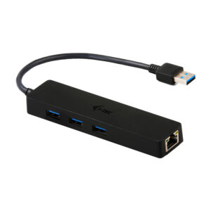 U3GL3SLIM_1_s i-tec USB 3.0 SLIM HUB 3 Port With Gigabit LAN